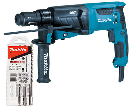 Перфоратор MAKITA SET-HR2631F-0725