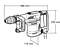 Отбойный молоток MAKITA HM0871C