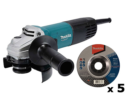 Болгарка MAKITA SET-M9511RB-0526