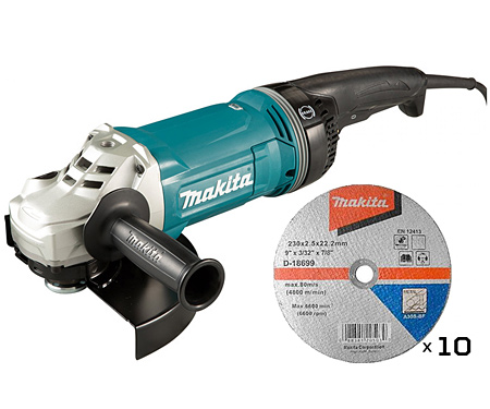 Болгарка MAKITA SET-GA9070X1-1124