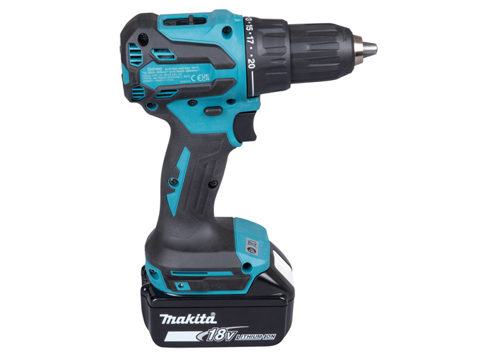 Акумуляторний ударний дриль-шурупокрут MAKITA DHP490WVE