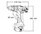 Аккумуляторный ударный шуруповерт MAKITA 8281DWALE