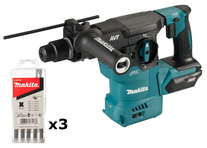 Аккумуляторный перфоратор MAKITA SET-HR008GZ-0525