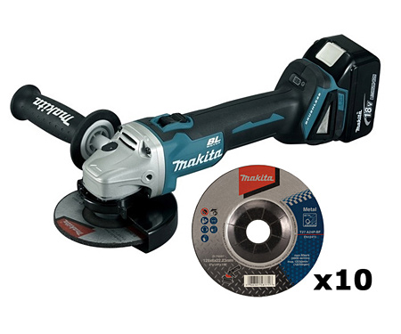 Акумуляторна болгарка MAKITA SET-DGA511Z-0726