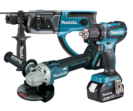 Набір інструментів MAKITA SET-DGA511Z-0725