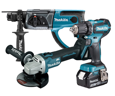 Набор инструментов MAKITA SET-DGA511Z-1025
