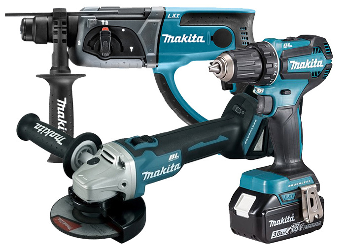 Набор инструментов MAKITA SET-DGA511Z-1025