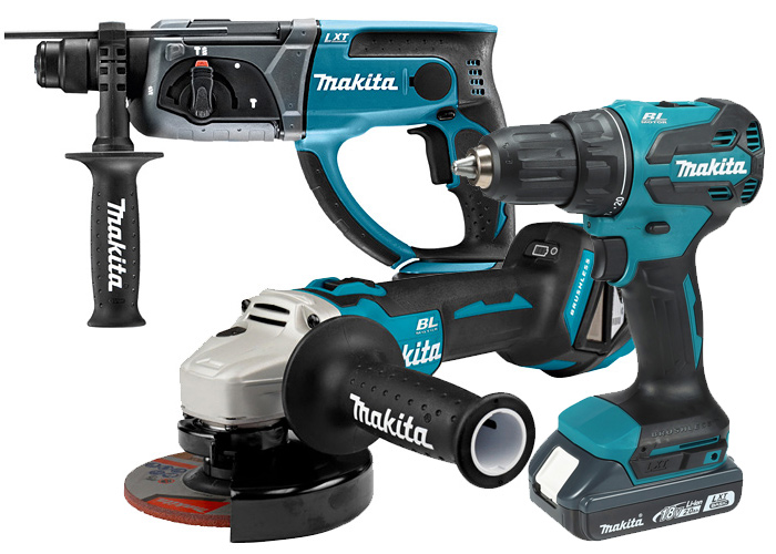 Набір інструментів MAKITA SET-DGA511Z-1125