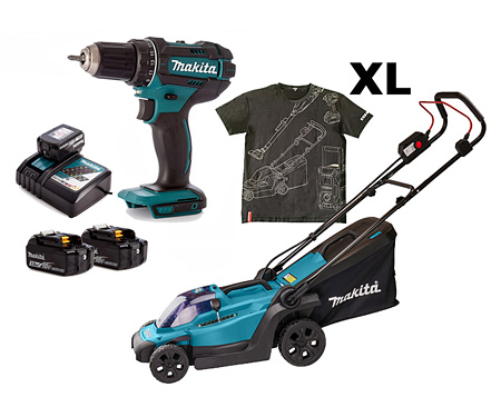 Набор инструментов MAKITA SET-DLM330Z-XL-0526