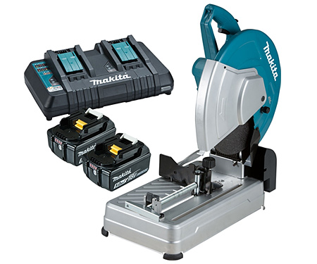 Аккумуляторная отрезная пила MAKITA DLW140PT2