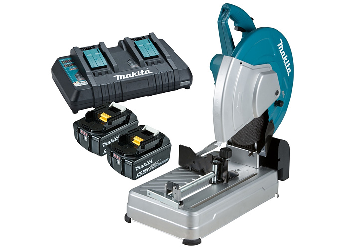 Аккумуляторная отрезная пила MAKITA DLW140PT2