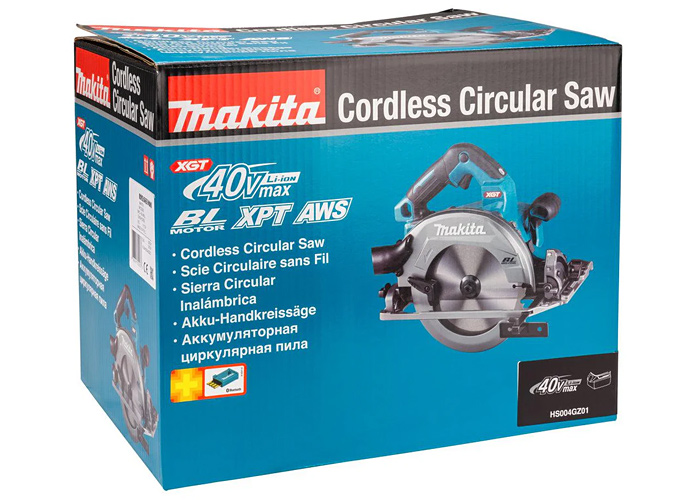 Аккумуляторная дисковая пила XGT MAKITA HS004GZ01