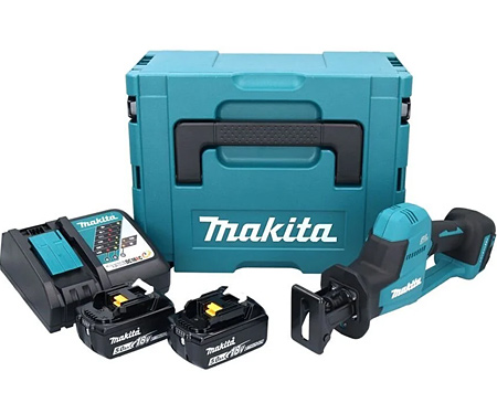 Аккумуляторная ножовка MAKITA DJR189RTJ