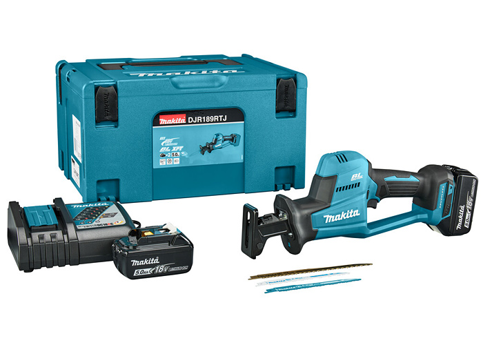 Аккумуляторная ножовка MAKITA DJR189RTJ