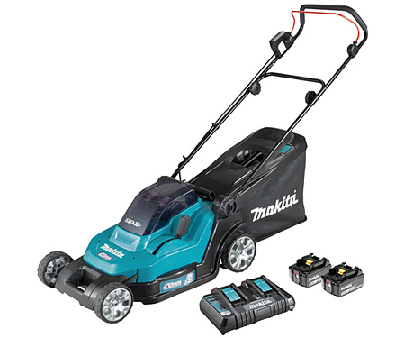 Аккумуляторная газонокосилка MAKITA DLM432PT2