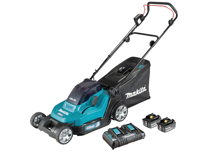 Аккумуляторная газонокосилка MAKITA DLM432PT2