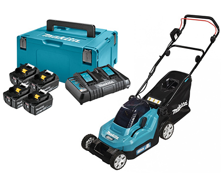 Аккумуляторная газонокосилка MAKITA SET-DLM382Z-0525