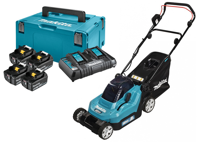 Аккумуляторная газонокосилка MAKITA SET-DLM382Z-0525
