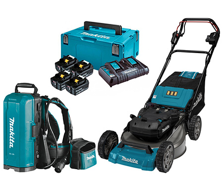 Акумуляторна газонокосарка MAKITA SET-LM001CZ-0725