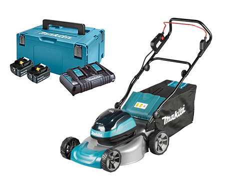 Аккумуляторная газонокосилка MAKITA SET-DLM466Z-0226