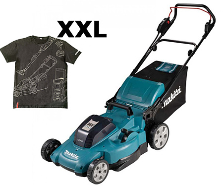 Аккумуляторная газонокосилка MAKITA SET-DLM538CT2-XXL-0526