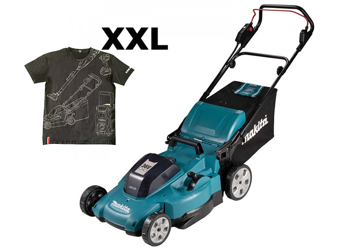 Аккумуляторная газонокосилка MAKITA SET-DLM538CT2-XXL-0526