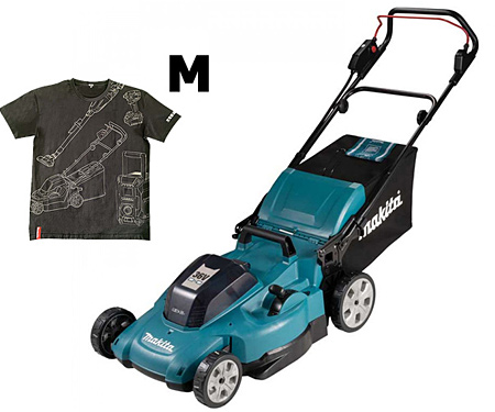 Аккумуляторная газонокосилка MAKITA SET-DLM538CT2-M-0526
