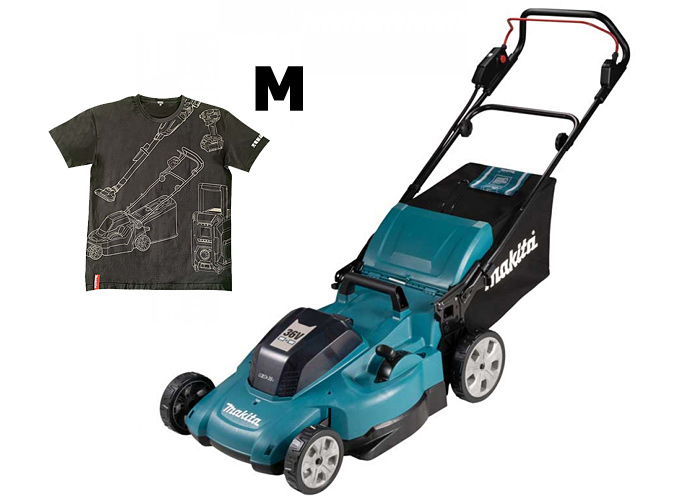 Аккумуляторная газонокосилка MAKITA SET-DLM538CT2-M-0526