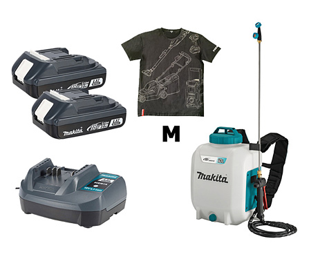 Аккумуляторный опрыскиватель MAKITA SET-DUS108Z-M-0726