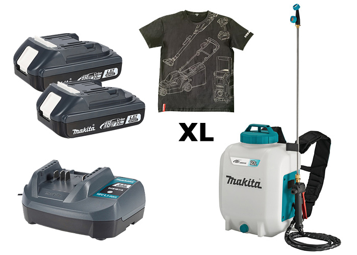 Аккумуляторный опрыскиватель MAKITA SET-DUS108Z-XL-0726