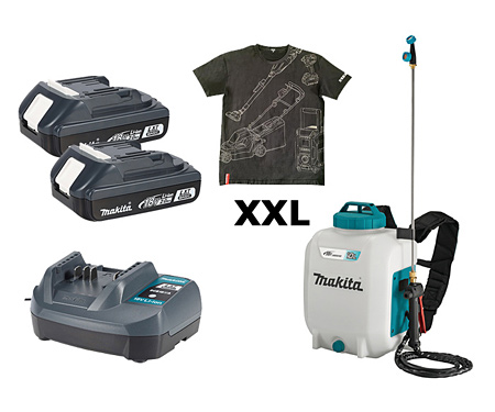 Аккумуляторный опрыскиватель MAKITA SET-DUS108Z-XXL-0726