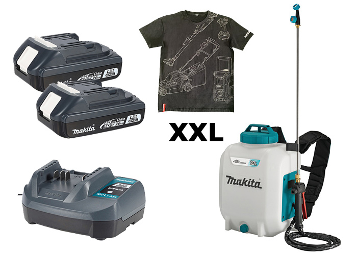 Аккумуляторный опрыскиватель MAKITA SET-DUS108Z-XXL-0726