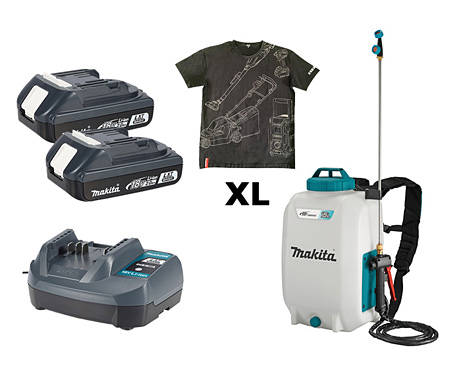 Аккумуляторный опрыскиватель MAKITA SET-DUS158Z-XL-0726