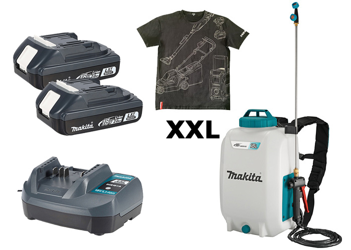 Аккумуляторный опрыскиватель MAKITA SET-DUS158Z-XXL-0726