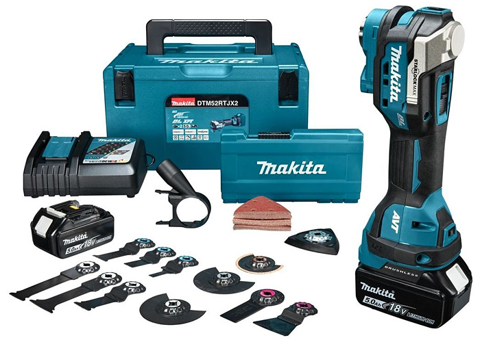 Аккумуляторный мультитул MAKITA DTM52RTJX2