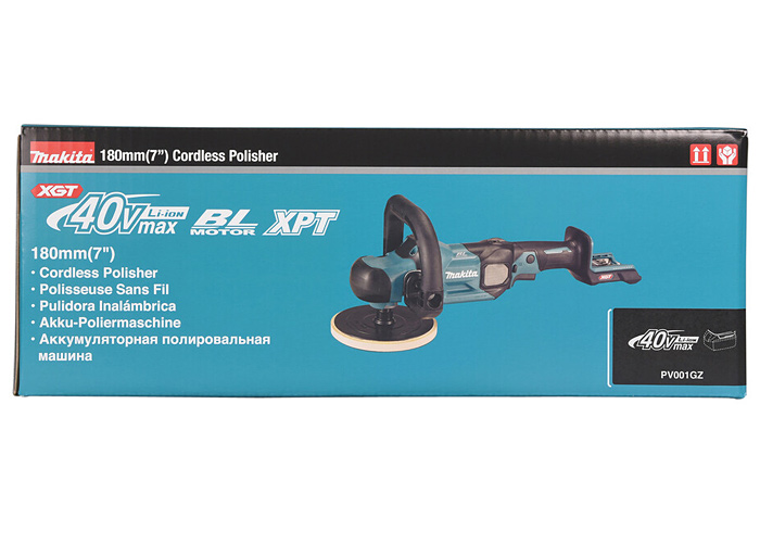 Аккумуляторная полировальная машина XGT MAKITA PV001GZ