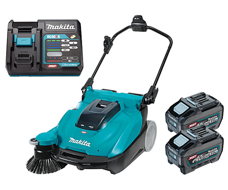 Аккумуляторная подметальная машина MAKITA SET-VS001GZ-0425
