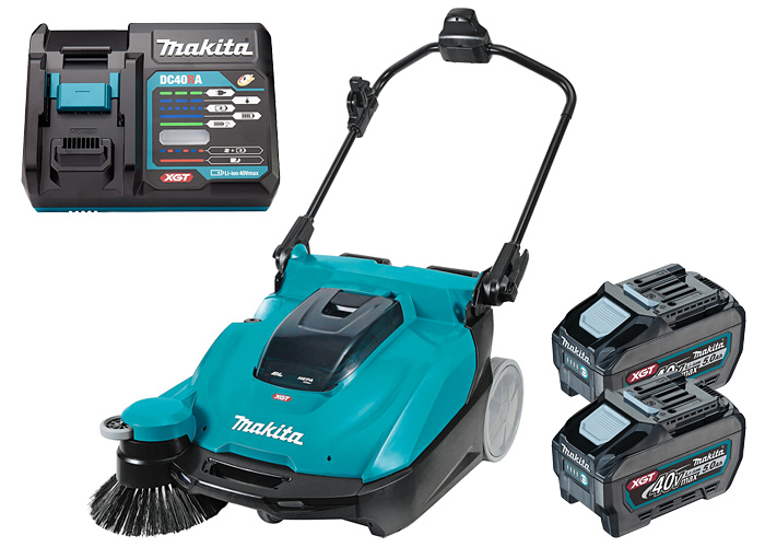 Аккумуляторная подметальная машина MAKITA SET-VS001GZ-0425