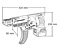 Аккумуляторный магазинный шуруповерт MAKITA DFR550RFE