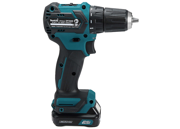 Аккумуляторная дрель-шуруповерт MAKITA DF332DWYE