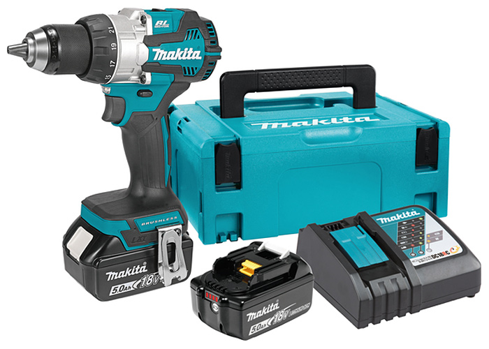 Аккумуляторная дрель-шуруповерт MAKITA DDF489RTJ