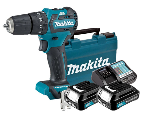 Аккумуляторная ударная дрель-шуруповерт MAKITA HP332DWYE