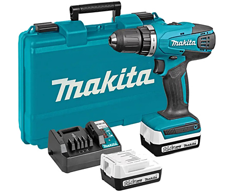 Аккумуляторная ударная дрель-шуруповерт MAKITA DF347D001