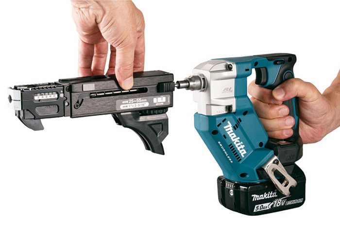 Аккумуляторный магазинный шуруповерт MAKITA DFR452Z