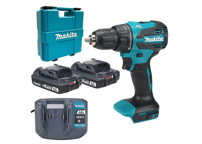 Аккумуляторная дрель-шуруповерт MAKITA DDF490WVE