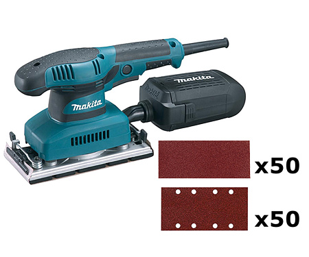 Віброшліфмашина MAKITA SET-BO3710-0725
