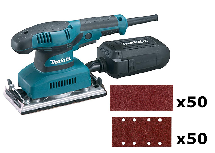 Віброшліфмашина MAKITA SET-BO3710-0725