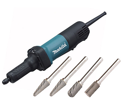 Прямая шлифмашина MAKITA SET-GD0601-0425