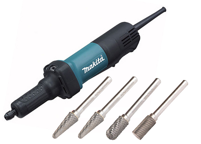 Прямая шлифмашина MAKITA SET-GD0601-0425