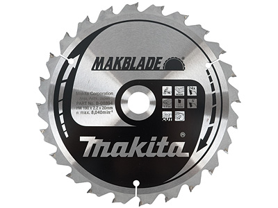 Пиляльний диск MAKITA MAKBlade (B-08894)